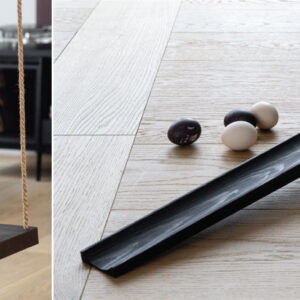 set - egg rolling ramp and swing