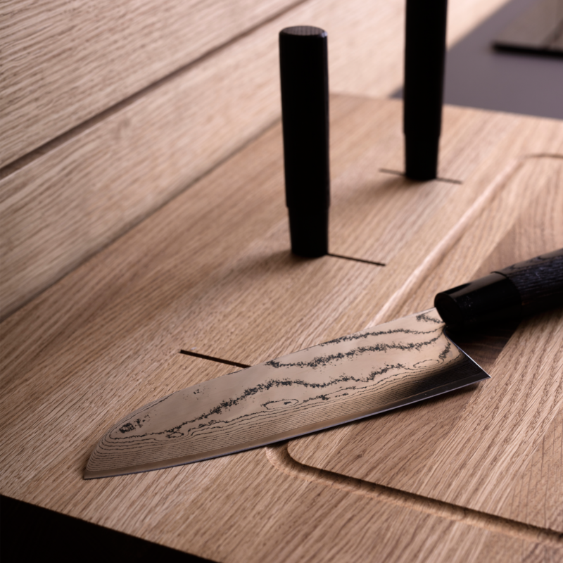 freestanding kitchen module on wheels